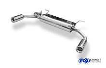 Fox Sportuitlaat Mazda MX5 Type NB Achterdemper Rechts/Links Uitlaat - 1x90 Type 13 Rechts/Links