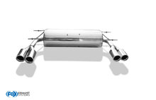 Fox Sportuitlaat Mazda MX5 Type NC achterdemper, rechter/linker uitlaat - 2x76 Type 13 rechts/links - subtiel sportief geluid met EG-typegoedkeuring