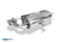 Fox Sportuitlaat Mazda MX5 Type NC achterdemper, rechter/linker uitlaat - 2x76 Type 13 rechts/links - subtiel sportief geluid met EG-typegoedkeuring