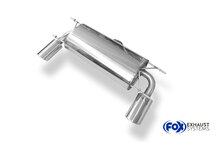 Fox Sportuitlaat Mazda MX5 Type NC achterdemper, rechter/linker uitlaat - 115x85 Type 32 rechts/links - subtiel sportief geluid met EG-typegoedkeuring
