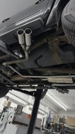Fox Sportuitlaat Nissan Navara D40 - 3.0l dCi Achterdemper zijpijp, uitgang rechts en links op het voertuig - 2x90 Type 16 rechts/links