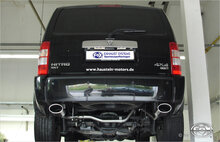 Fox Sportuitlaat Dodge Nitro uitlaatsysteem rechts/links - 140x90 type 32 rechts/links
