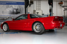 Fox Sportuitlaat Honda NSX I/ Acura NSX I Coup&eacute; achterdemper met dwarsuitgang rechts/links - 2x76 type 16 rechts/links