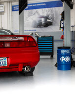 Fox Sportuitlaat Honda NSX I/ Acura NSX I Coup&eacute; achterdemper met dwarsuitgang rechts/links - 1x100 type 27 rechts/links