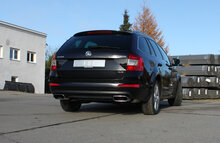 Fox Sportuitlaat Skoda Octavia 5E 4x4 achterdemper rechts/links - 220x80 type 49 rechts/links