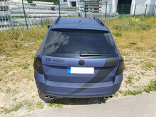 Fox Sportuitlaat Skoda Octavia 5E 4x4 - 2.0l 140kW Achterdemper rechts/links - 2x76 Type 16 rechts/links