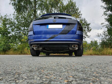 Fox Sportuitlaat Skoda Octavia 5E 4x4 - 2.0l 140kW Achterdemper rechts/links - 2x76 Type 16 rechts/links