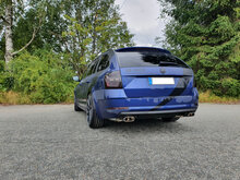 Fox Sportuitlaat Skoda Octavia 5E 4x4 - 2.0l 140kW Achterdemper rechts/links - 145x65 Type 59 rechts/links