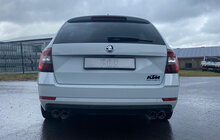 Fox Sportuitlaat Skoda Octavia 5E - 2.0l 140kW Achterdemper rechts/links - 2x76 Type 25 rechts/links