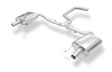 Fox Sportuitlaat Skoda Octavia NX RS achterdemper rechts/links - uitlaatpijpuitlaat in de originele uitlaatpijpen