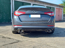 Fox Sportuitlaat Kia Optima TF achterdemper rechts/links - 160x90 type 38 rechts/links