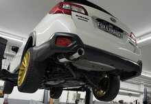 Fox Sportuitlaat Subaru Outback BS achterdemper - uitlaatpijp: 1x90 type 25