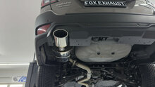 Fox Sportuitlaat Subaru Outback BT achterdemper - uitlaatpijp: 140x90 type 44