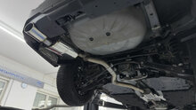 Fox Sportuitlaat Subaru Outback BT uitlaatsysteem bestaande uit voor- en achterdemper - uitlaatpijp 140x90 type 44