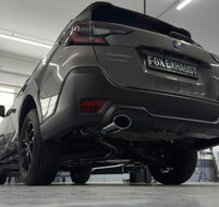 Fox Sportuitlaat Subaru Outback BT uitlaatsysteem bestaande uit voor- en achterdemper - uitlaatpijp 140x90 type 44