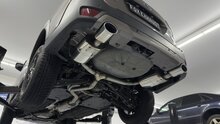 Fox Sportuitlaat Subaru Outback BT achterdemper rechts/links en voordemper - uitlaatpijpen 140x90 type 44 rechts/links