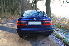 Fox Sportuitlaat VW Passat 35i - geproduceerd vanaf oktober 1993 - Achterdemper - 2x80 Type 13