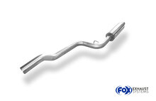 Fox Sportuitlaat VW Passat 3C/ 3C CC voordemper &Oslash;63,5 mm