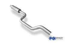 Fox Sportuitlaat VW Passat 3C/ 3C CC voordemper &Oslash;63,5 mm