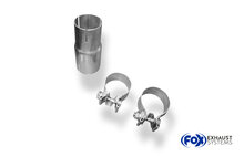 Fox Sportuitlaat VW Passat 3C/ 3C CC Achterdemper &Oslash;63,5mm - 2x90 Type 17