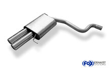 Fox Sportuitlaat VW Passat 3C/ 3C CC - 4 Motion achterdemper - 2x80 Type 13