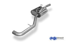 Fox Sportuitlaat VW Passat 3C 4-Motion voordemper