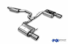 Fox Sportuitlaat VW Passat 3C 4-Motion achterdemper rechts/links en middendemper - 1x100 type 16 rechts/links