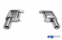 Fox Sportuitlaat VW Passat 3C/3CC 4-Motion - R36 Achterdemper rechts/links - 1x100 Type 17 rechts/links