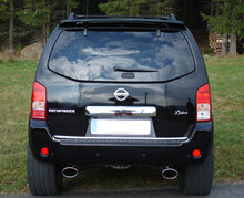 Fox Sportuitlaat Nissan Pathfinder R51 uitlaatsysteem rechts/links - 140x90 type 32 rechts/links