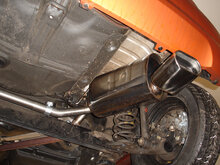 Fox Sportuitlaat Kia Picanto achterdemper, rechter/linker uitlaat - 135x80 type 53 rechts/links