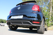Fox Sportuitlaat VW Polo 6R - GT en GTI achterdemper 63,5 mm - 2x90 Type 14