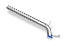 Fox Sportuitlaat VW Polo 6R - WRC Voordemper vervangingspijp 63,5 mm