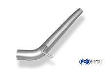 Fox Sportuitlaat VW Polo 6R - WRC Voordemper vervangingspijp 63,5 mm