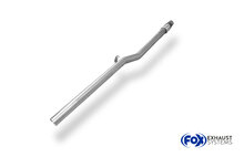 Fox Sportuitlaat Vervangingspijp voor de voordemper van de VW Polo 86C