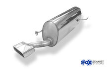 Fox Sportuitlaat VW Polo AW1 achterdemper - 145x65 Type 59