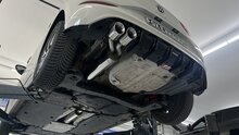 Fox Sportuitlaat VW Polo AW Facelift Achterdemper - 2x90 Type 25
