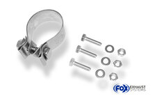 Fox Sportuitlaat Honda Prelude IV BB2/3 vervangingspijp voor de voordemper