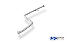 Fox Sportuitlaat Honda Prelude IV BB2/3 vervangingspijp voor de voordemper