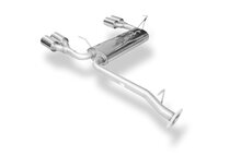 Fox Sportuitlaat Honda Prelude IV BB2/3 dwarsgeplaatste achterdemper, rechter/linker uitlaat - 2x90 Type 10 rechts/links