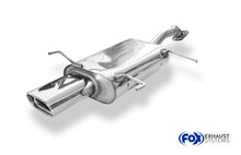 Fox Sportuitlaat Nissan Primera P10 achterdemper - 135x80 Type 53