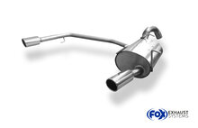 Fox Sportuitlaat Nissan Primera P12 Traveller Achterdemper Rechts/Links Uitgang - 1x90 Type 16 Rechts/Links