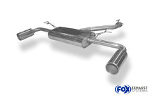 Fox Sportuitlaat Kia Pro Ceed GT achterdemper, dwarsuitlaat rechts/links - 1x100 Type 12 rechts/links