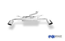 Fox Sportuitlaat Kia Pro Cee`d GT achterdemper, dwarsuitlaat rechts/links - 160x90 type 38 rechts/links