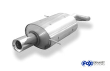 Fox Sportuitlaat Chrysler PT Cruiser Sedan &amp; Convertible Achterdemper - 1x100 Type 13