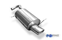 Fox Sportuitlaat Achterdemper voor Chrysler PT Cruiser Sedan &amp; Convertible - 135x85 Type 53