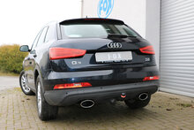 Fox Sportuitlaat Audi Q3 quattro diesel achterdemper, rechter/linker uitlaat - 160x90 type 38 rechts/links