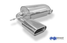 Fox Sportuitlaat Audi Q3 quattro - Benzine Achterdemper - 160x80 Type 53