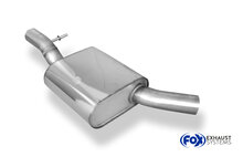 Fox Sportuitlaat Audi Q3 quattro - Benzinevoordemper voor AU150025-xxx
