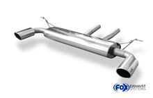 Fox Sportuitlaat Audi Q7 - 4.2l FSI Achterdemper Rechts/Links Uitlaat - 129x106 Type 32 Rechts/Links