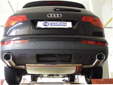 Fox Sportuitlaat Audi Q7 - 3.0l TDI Achterdemper Rechts/Links Uitlaat - 129x106 Type 32 Rechts/Links